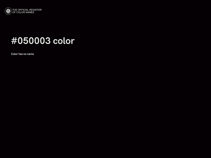 #050003 color image