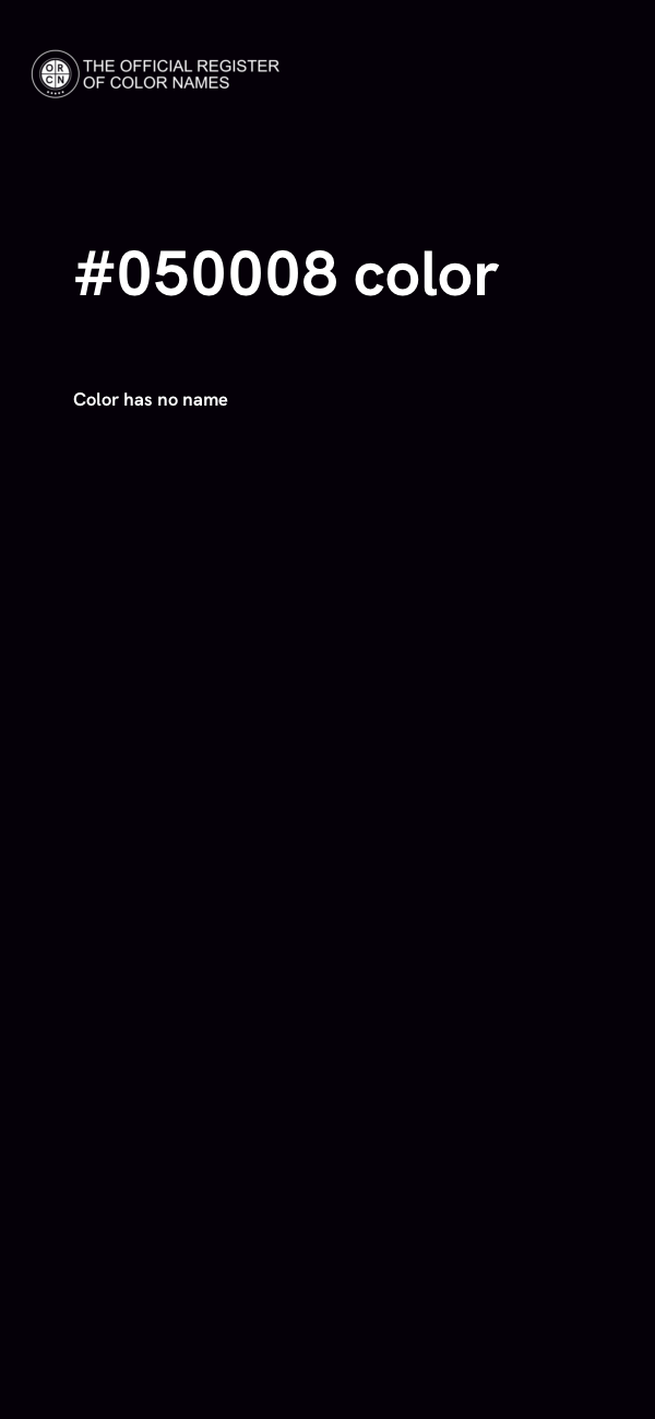 #050008 color image