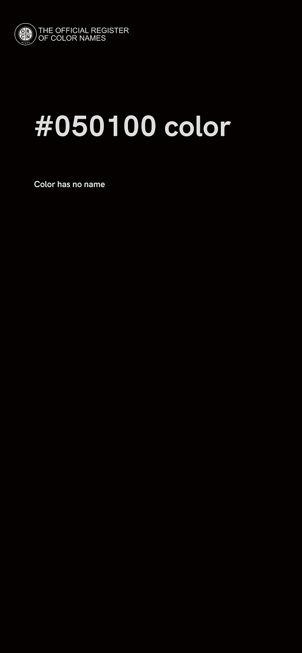 #050100 color image