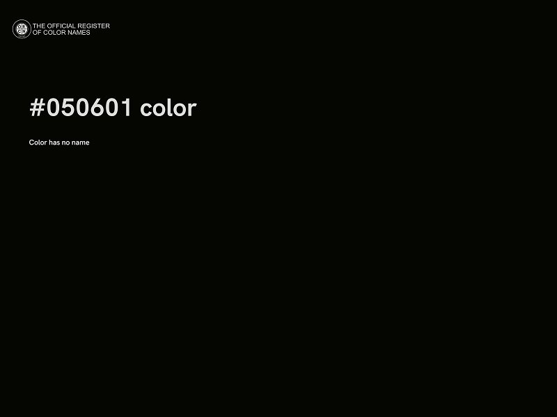 #050601 color image