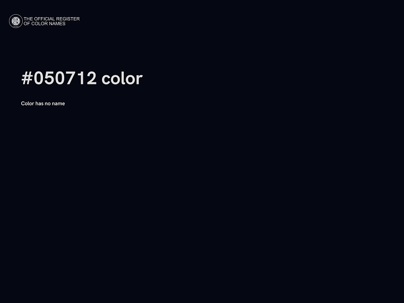 #050712 color image