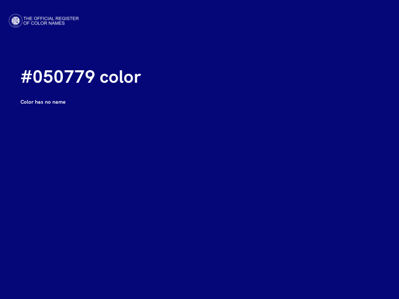 #050779 color image