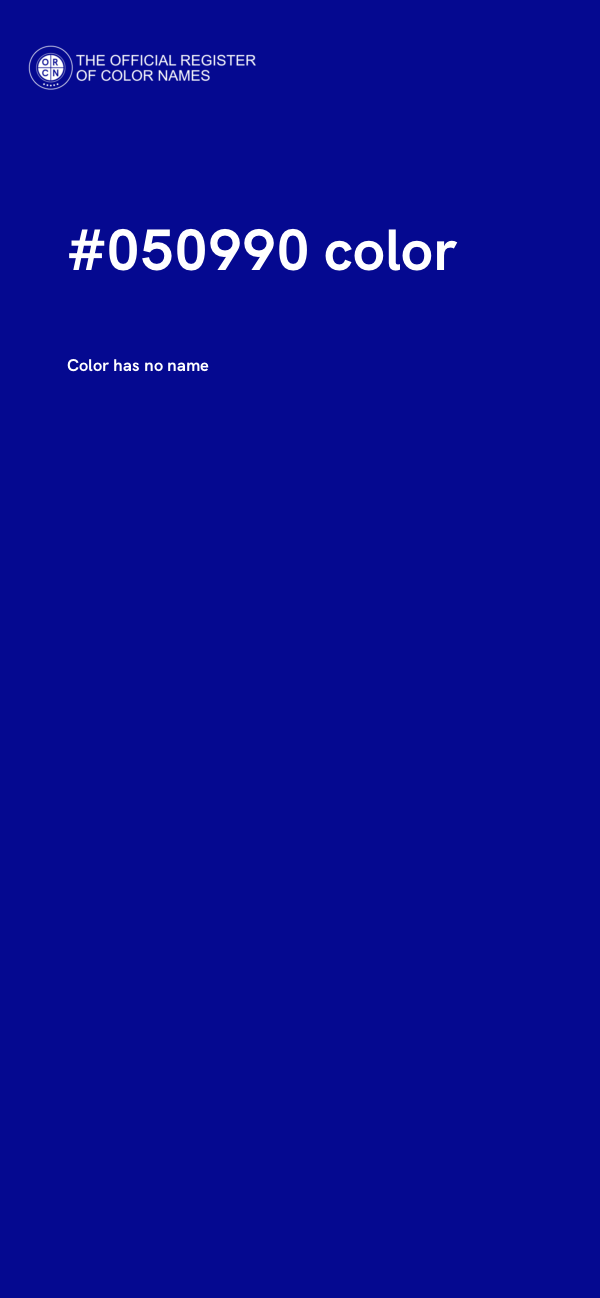 #050990 color image