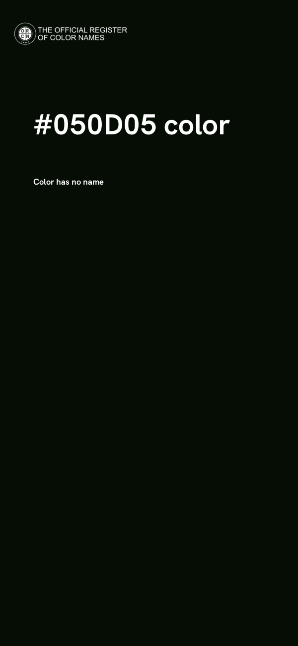#050D05 color image