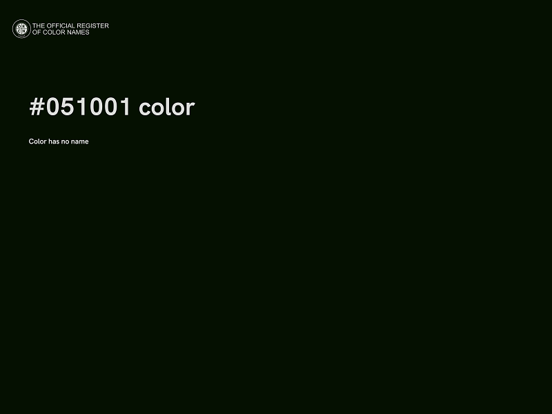 #051001 color image