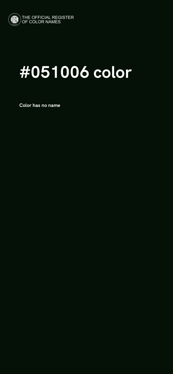#051006 color image