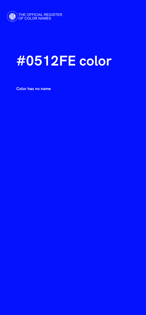 #0512FE color image