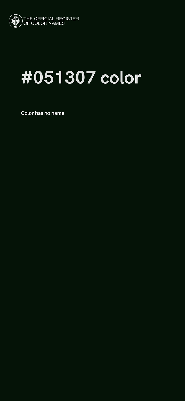 #051307 color image