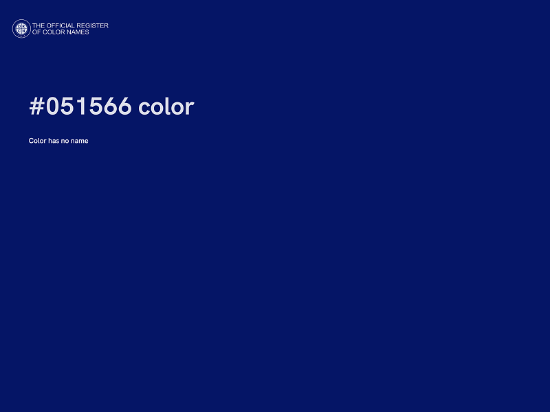 #051566 color image