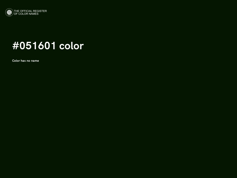 #051601 color image