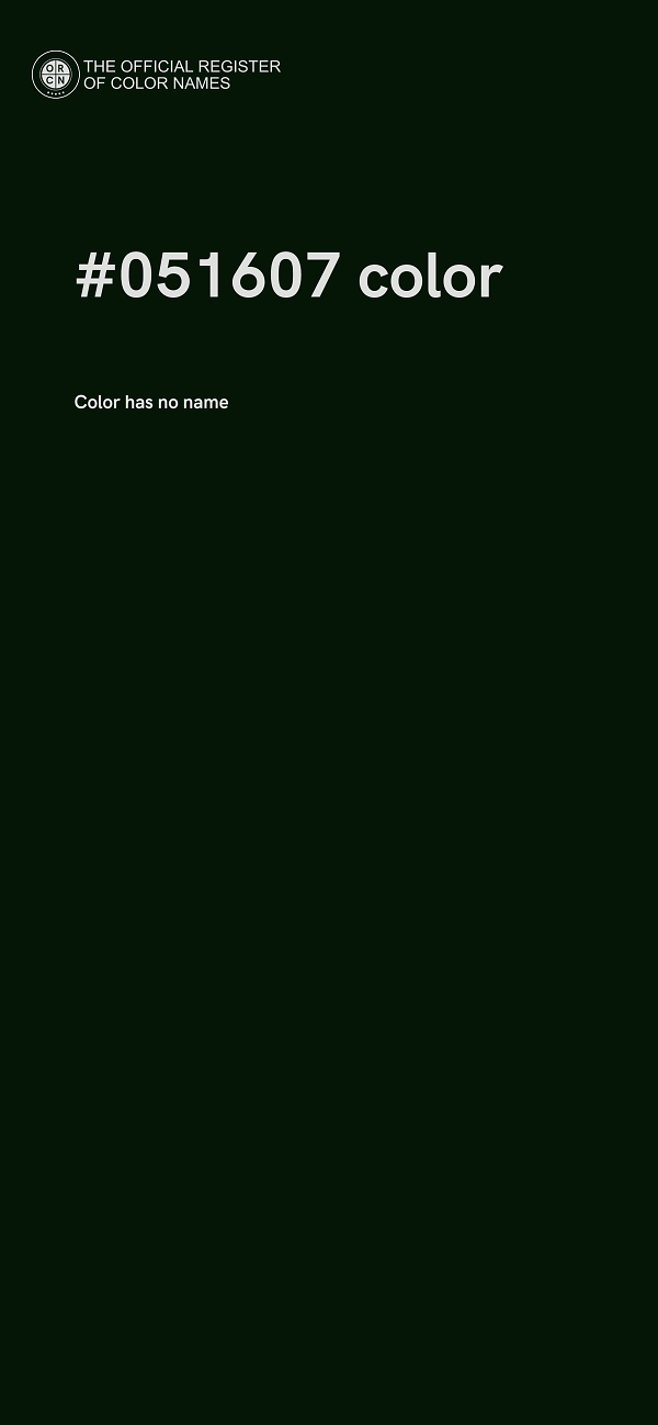 #051607 color image