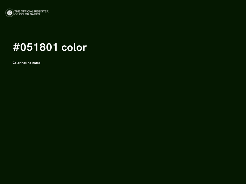 #051801 color image