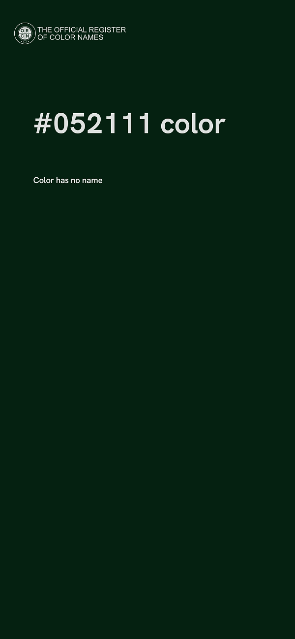 #052111 color image
