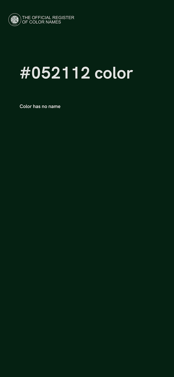 #052112 color image