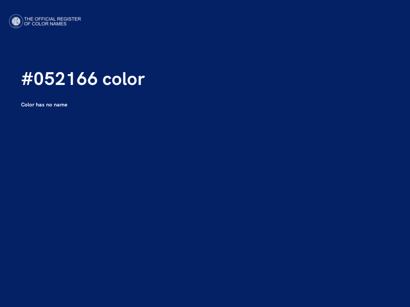 #052166 color image