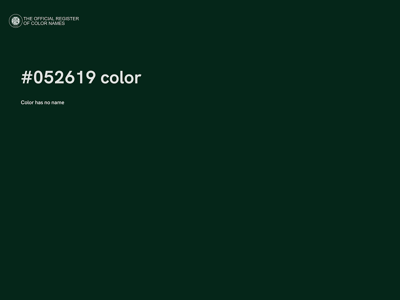 #052619 color image