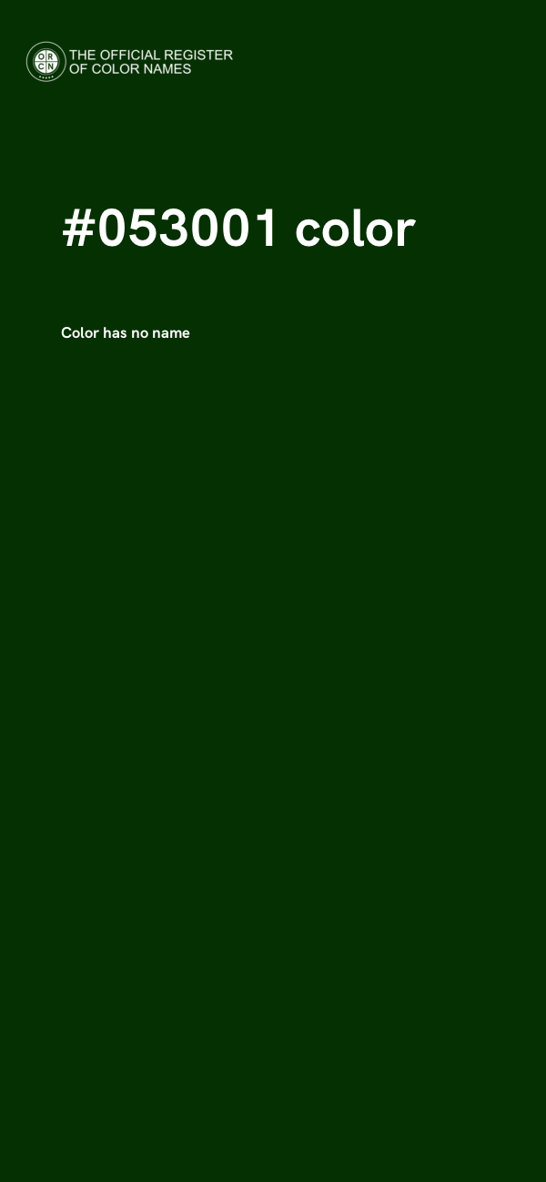 #053001 color image