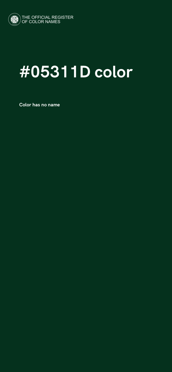#05311D color image