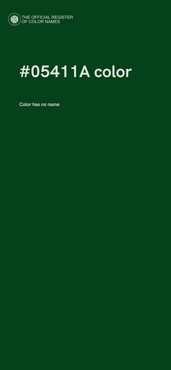 #05411A color image