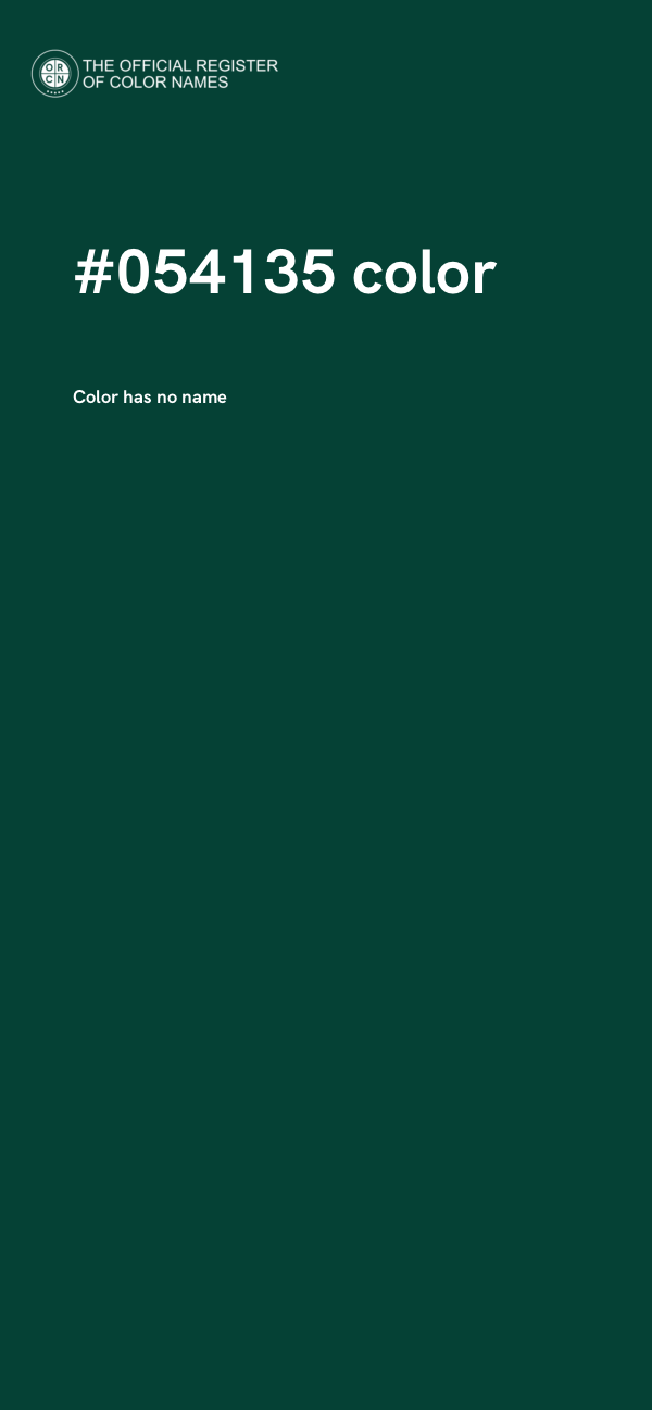 #054135 color image