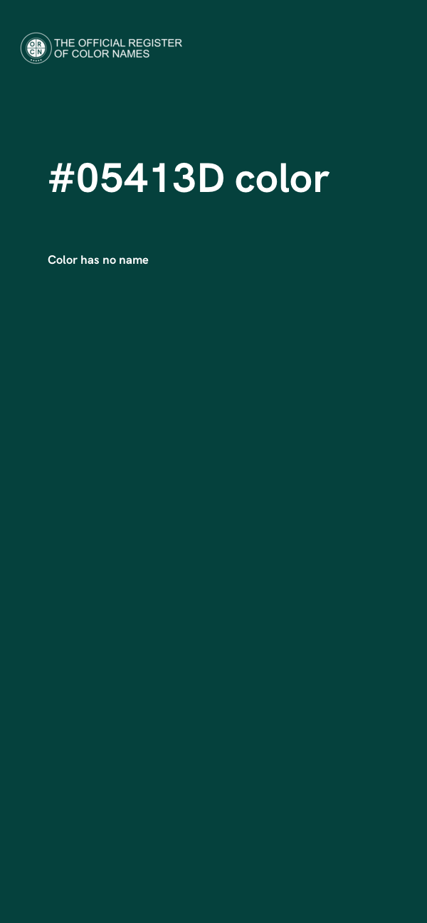 #05413D color image