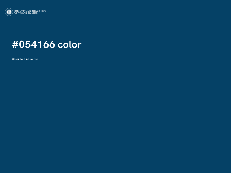 #054166 color image