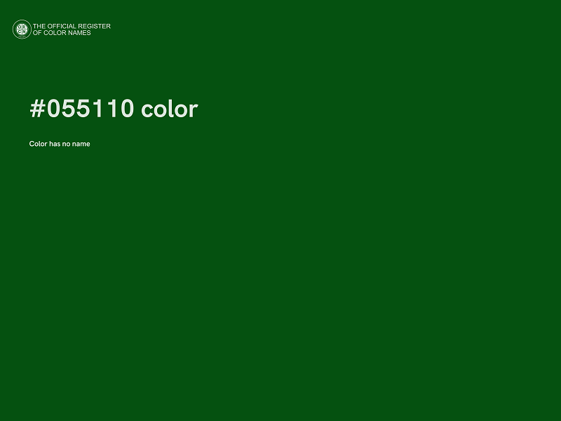 #055110 color image