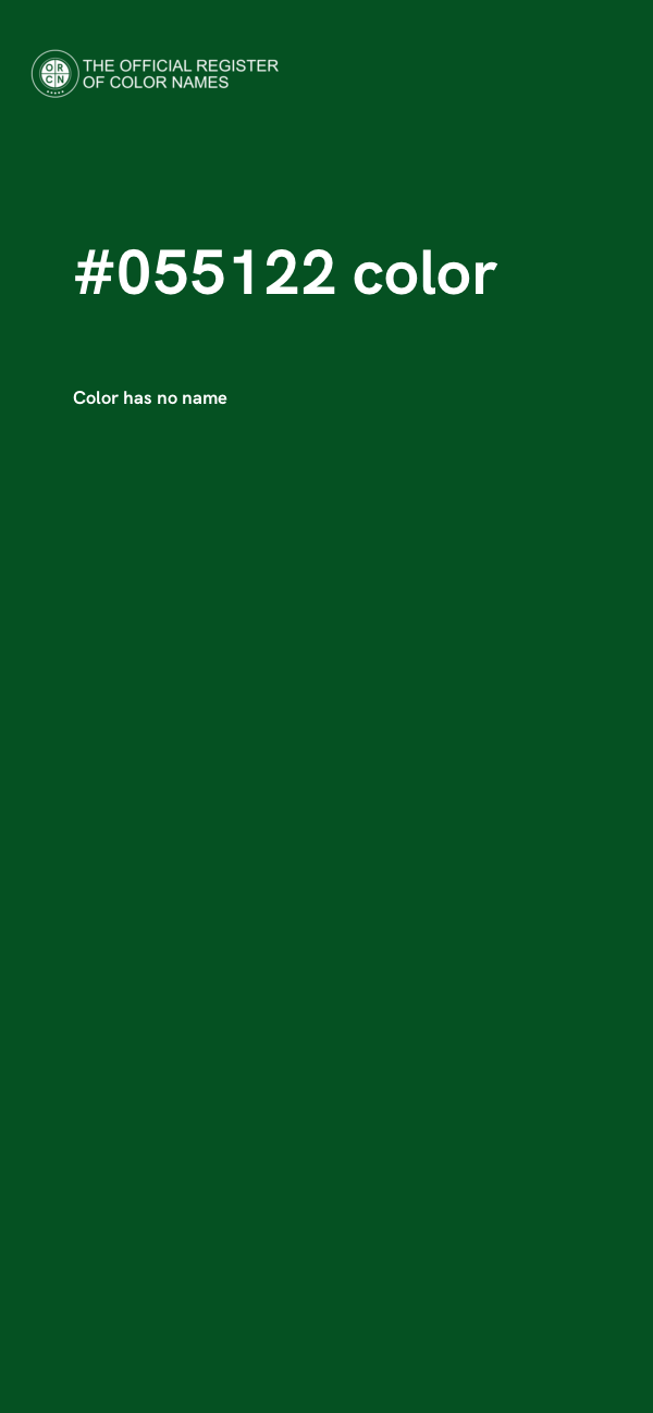 #055122 color image