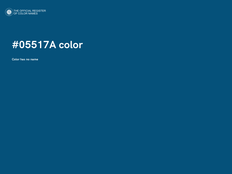 #05517A color image