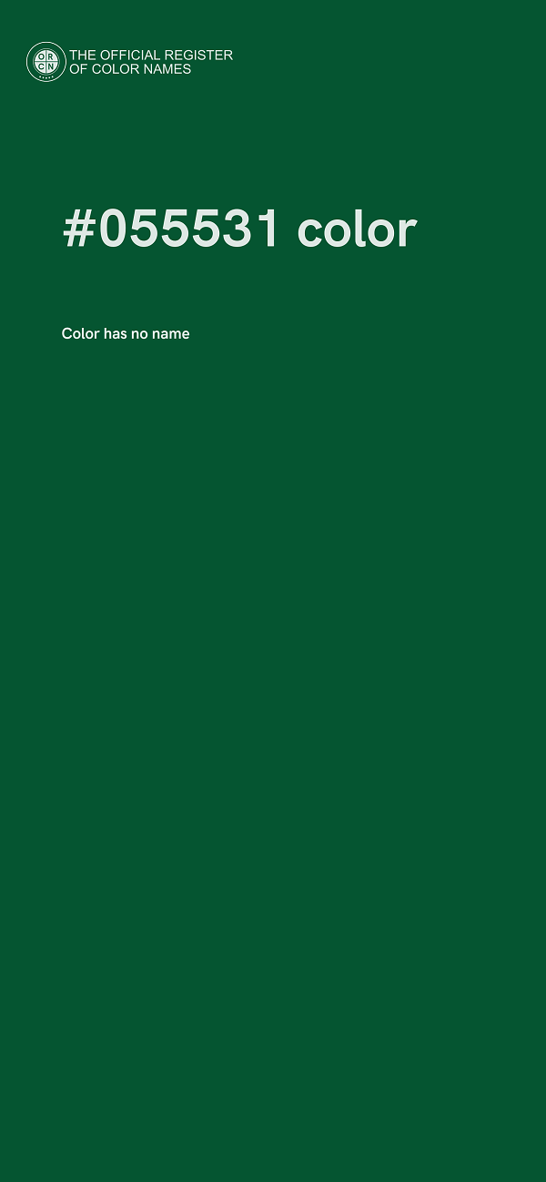 #055531 color image