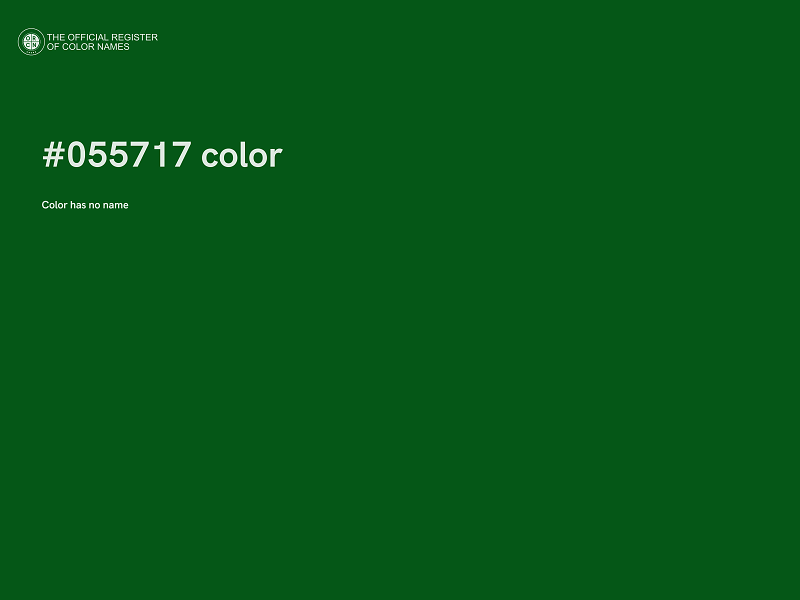 #055717 color image