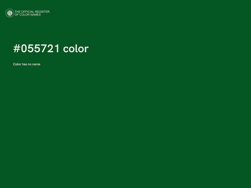 #055721 color image
