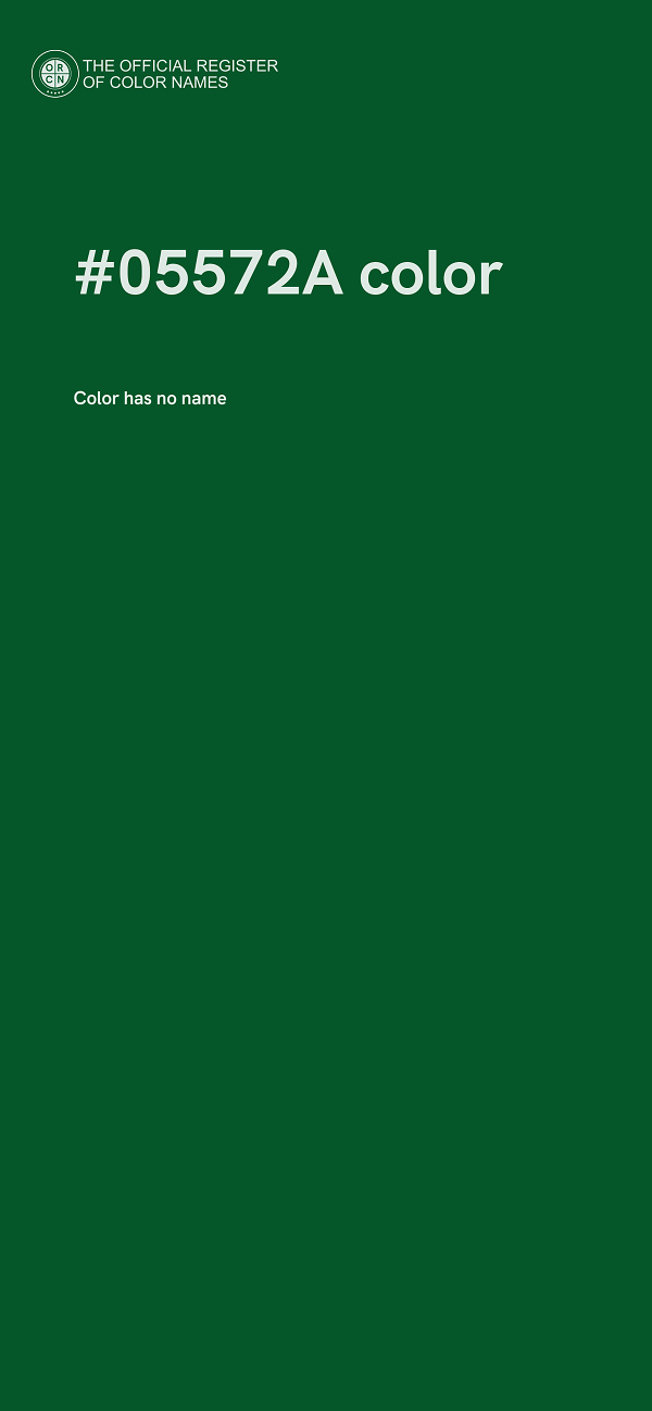 #05572A color image