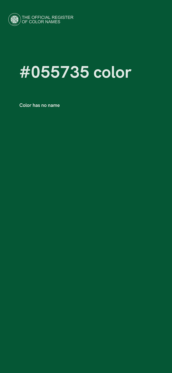 #055735 color image