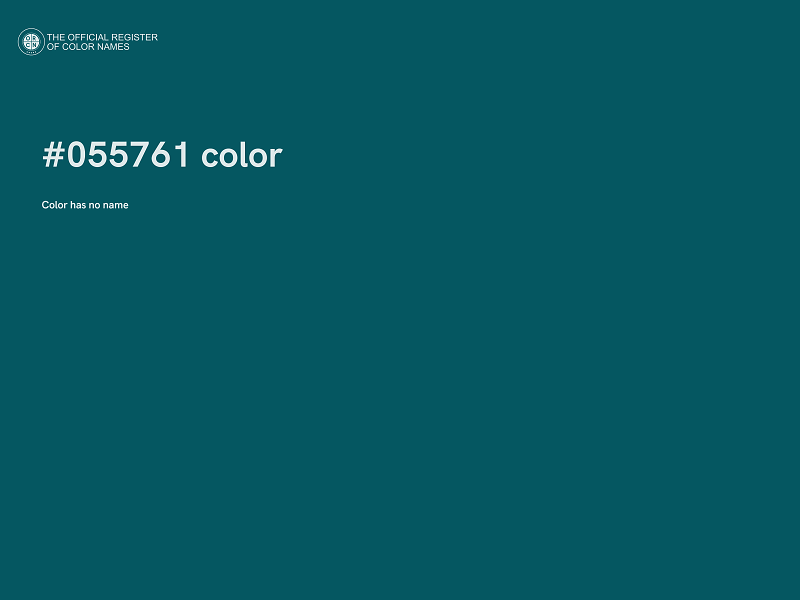 #055761 color image
