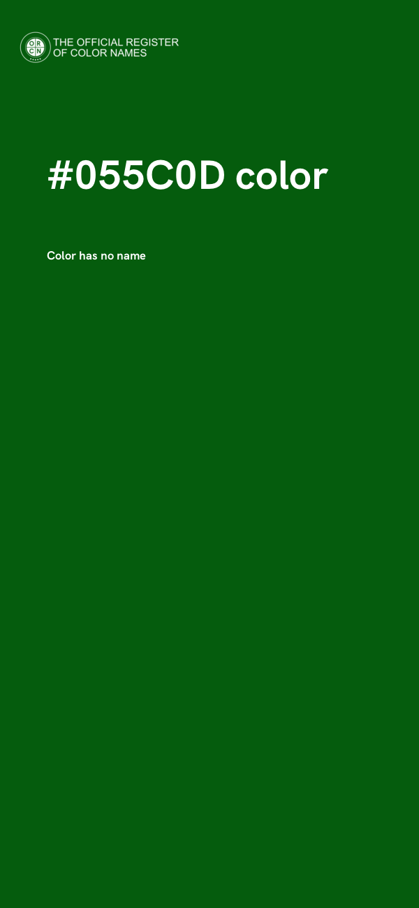 #055C0D color image