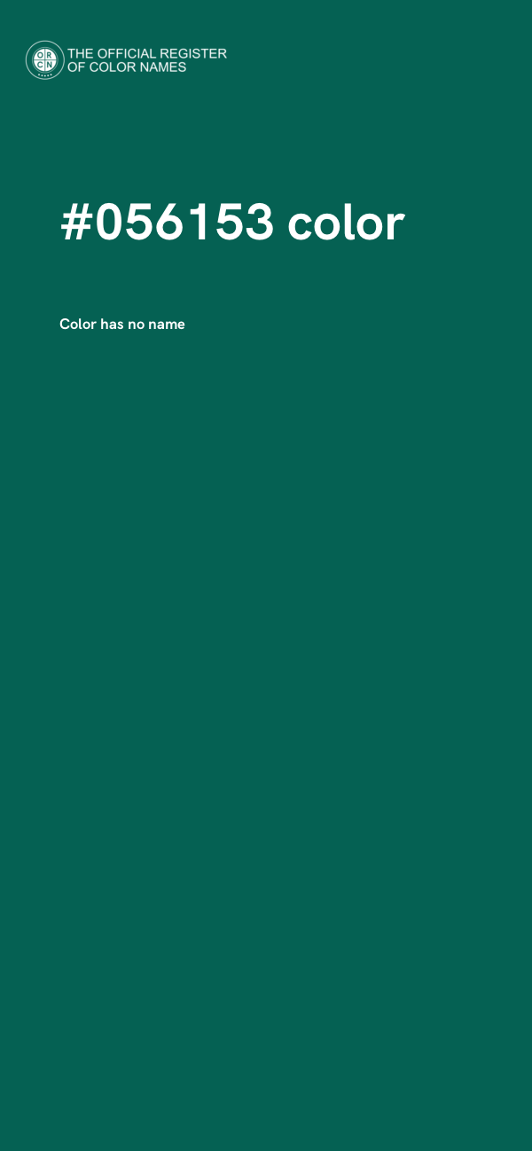 #056153 color image