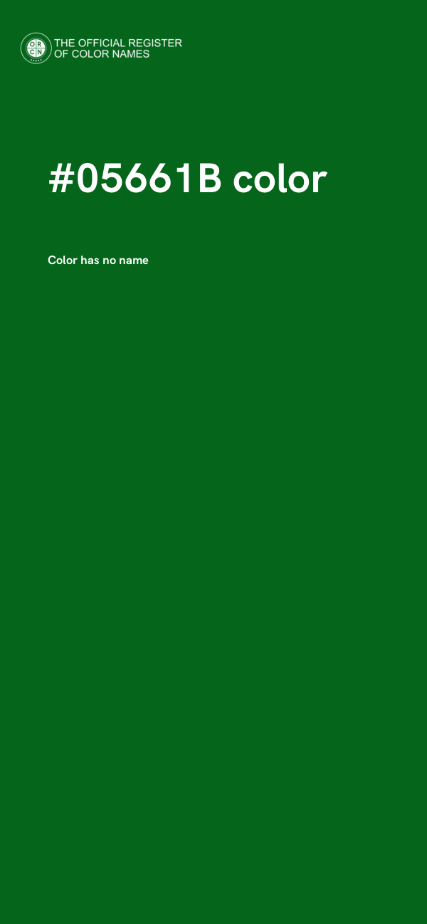#05661B color image