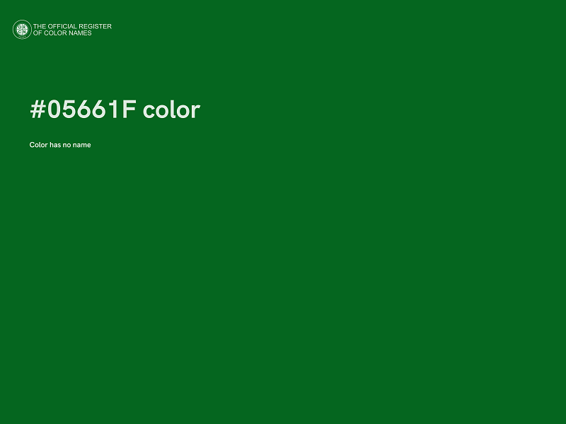 #05661F color image