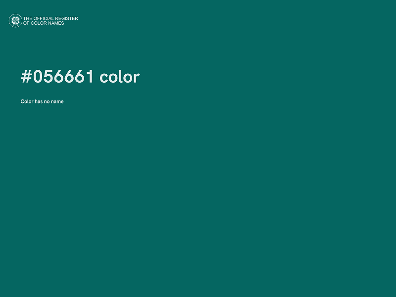 #056661 color image