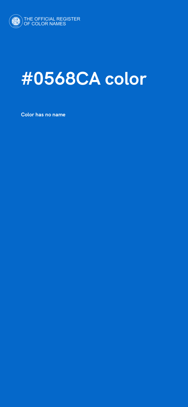 #0568CA color image