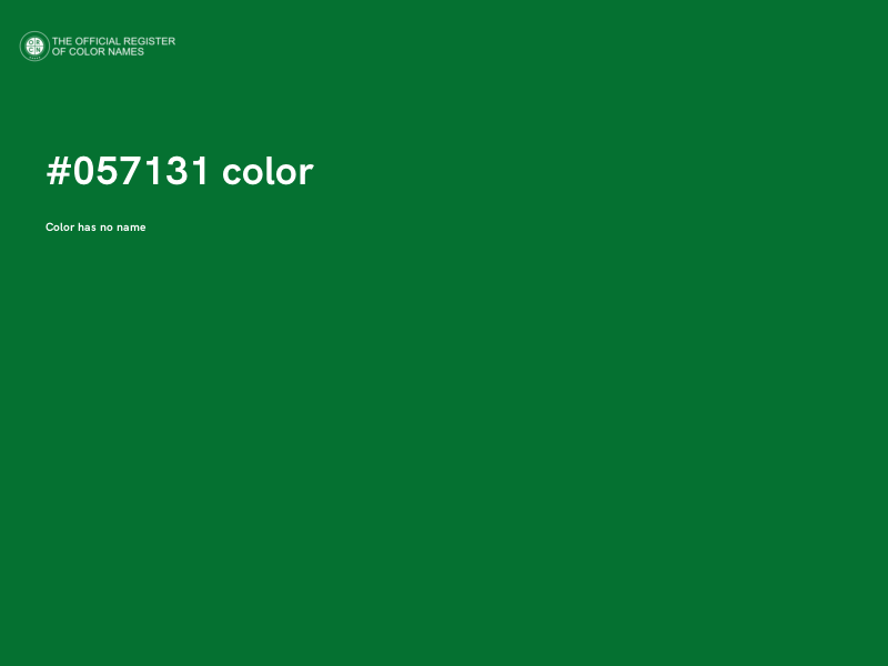 #057131 color image