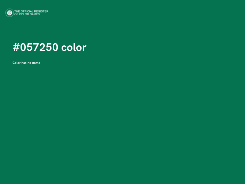 #057250 color image