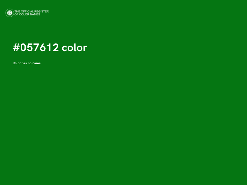 #057612 color image