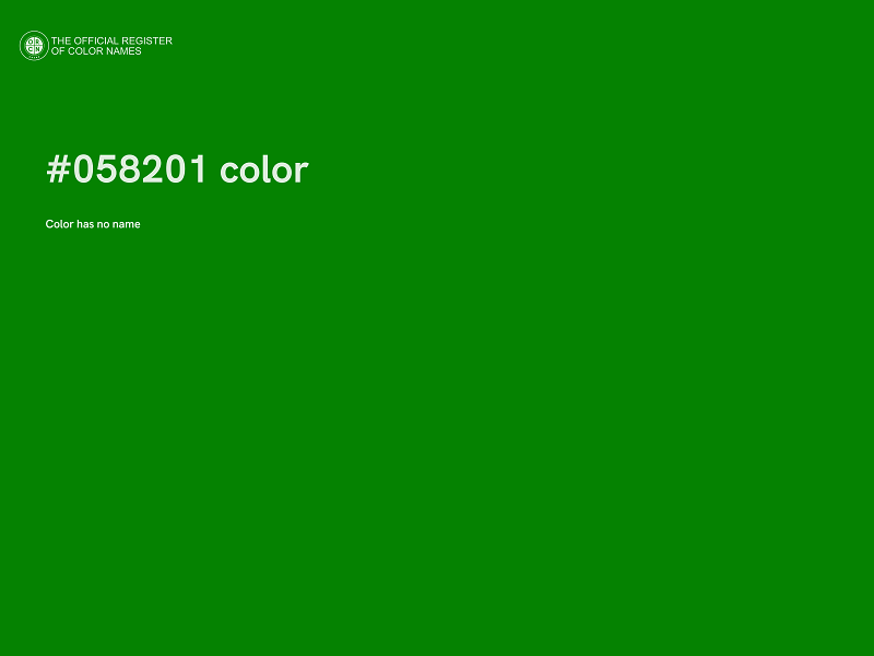 #058201 color image