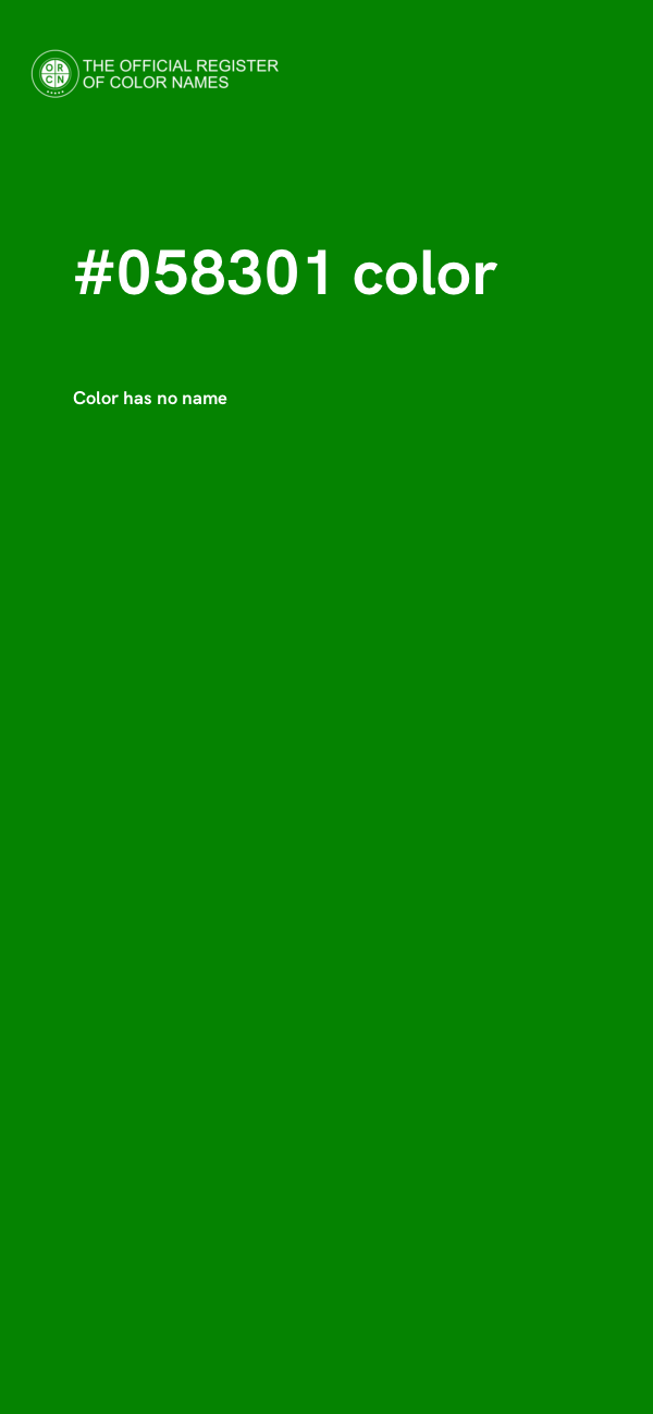 #058301 color image