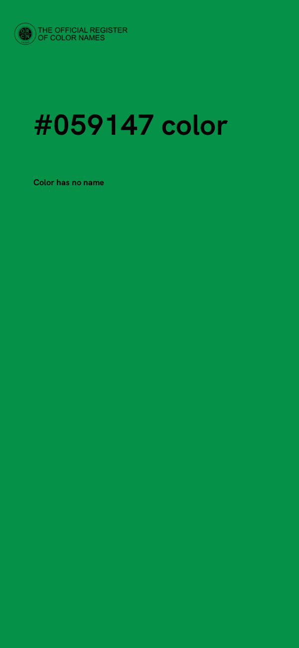 #059147 color image