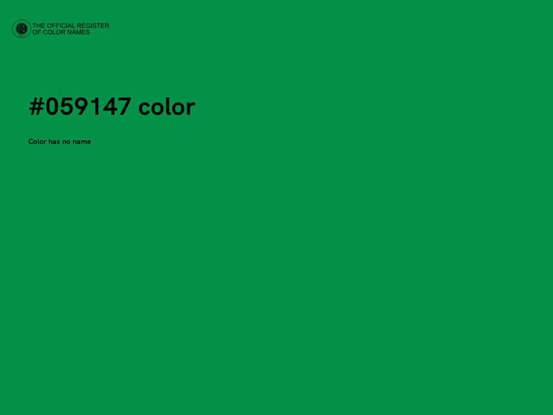#059147 color image