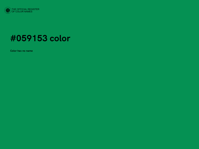 #059153 color image