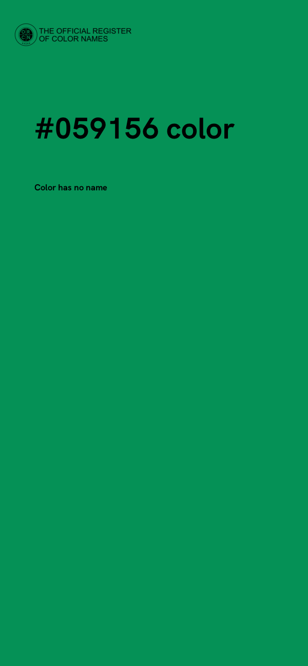 #059156 color image